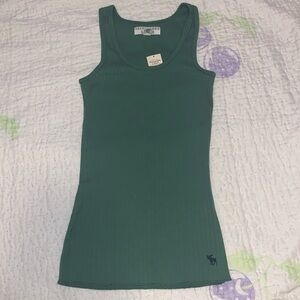 Abercrombie & Fitch Green Tank Top